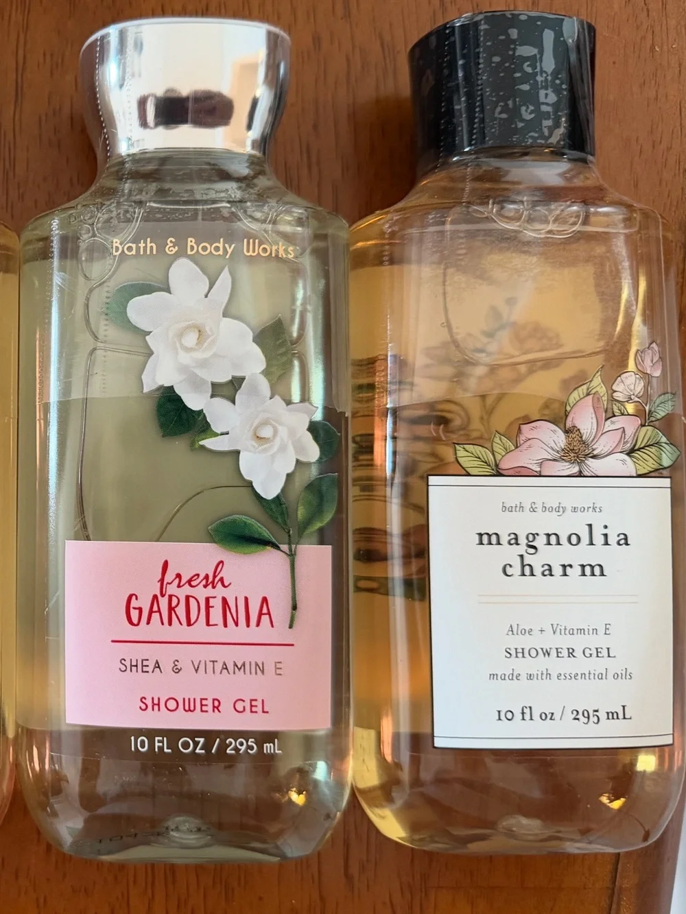 Bath & Body Works shower gels